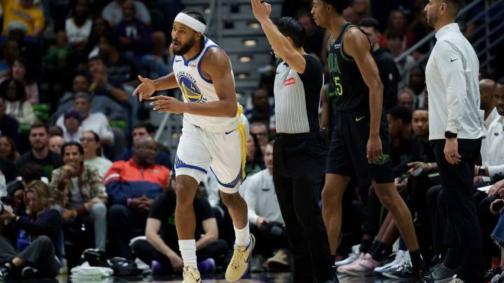 Warriors’ Moses Moody just joined Steph Curry, Klay Thompson in 3