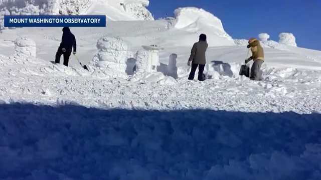 More than 45 inches of snow recorded on Mount Washington this November