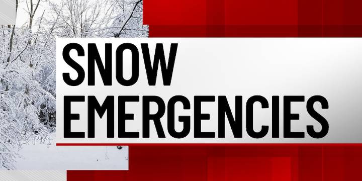 Several Siouxland communities announce snow emergencies for holiday weekend storm