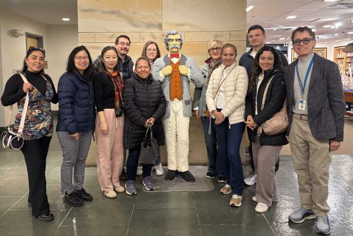 West Hartford Adult Ed Class Visits Mark Twain House
