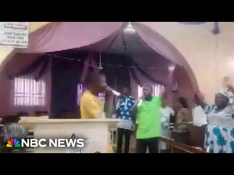 Livestream captures gunmen attacking Nigerian church