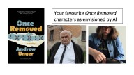 We Asked AI to Create Images of the Main Characters from Andrew Unger's Novel Once Removed