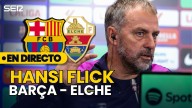 Flick reaparece ante la prensa tras su ausencia en 'El Clásico'
