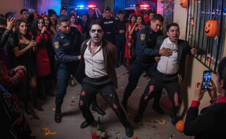 Halloween en Iztapalapa termina mal: hay un muerto y 3 detenidos