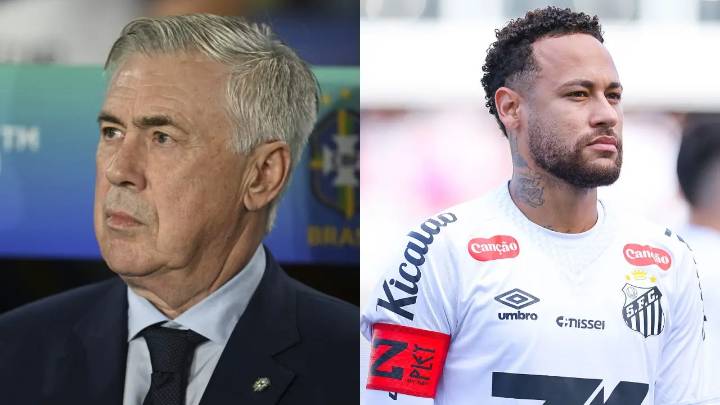 Neymar sigue borrado por Ancelotti en la Selección Brasil, que se alista para el Mundial 2026
