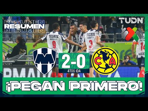 Adelante en la serie: Monterrey venció 2-0 a América por la Liga MX 