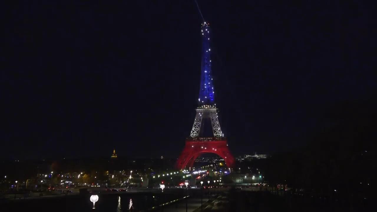 France honors the victims of the Paris attacks' night of terror 10 years on