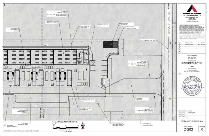 Pike Township residents concerned about proposed data center threatening urban forest