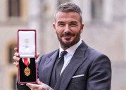 Sir David Beckham receives knighthood at Windsor Castle
