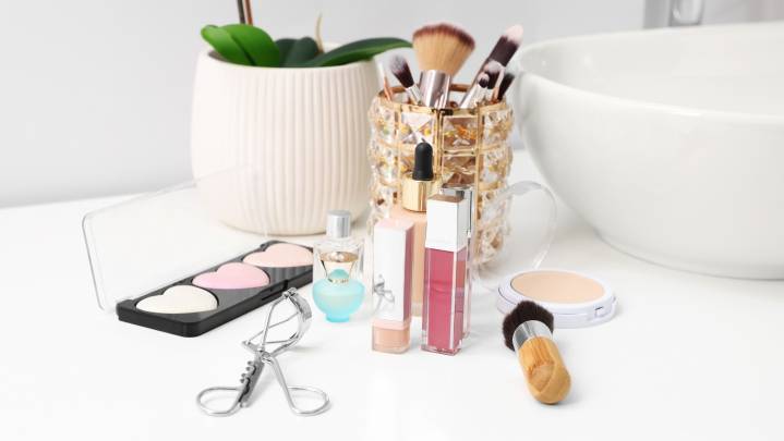 Say Goodbye To Bathroom Clutter Eyesores With This Clever Dollar Tree DIY