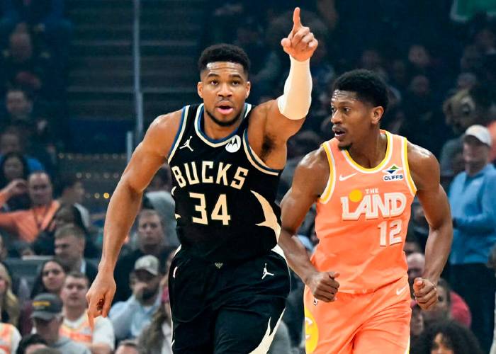 Giannis Antetokounmpo, dos semanas de baja por distensión en la ingle