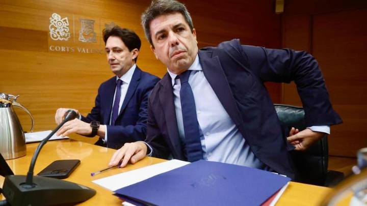 Mazón en la comisión de investigación de les Corts: "Nadie me pidió opinión sobre el envío del Es Alert"