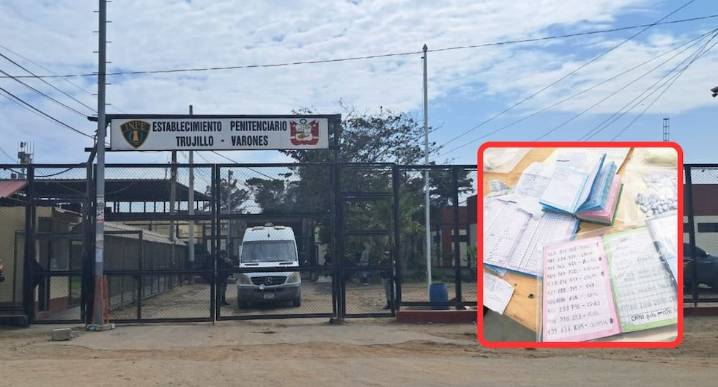 Trujillo: Hallan 20 libretas con más de mil números en el penal El Milagro