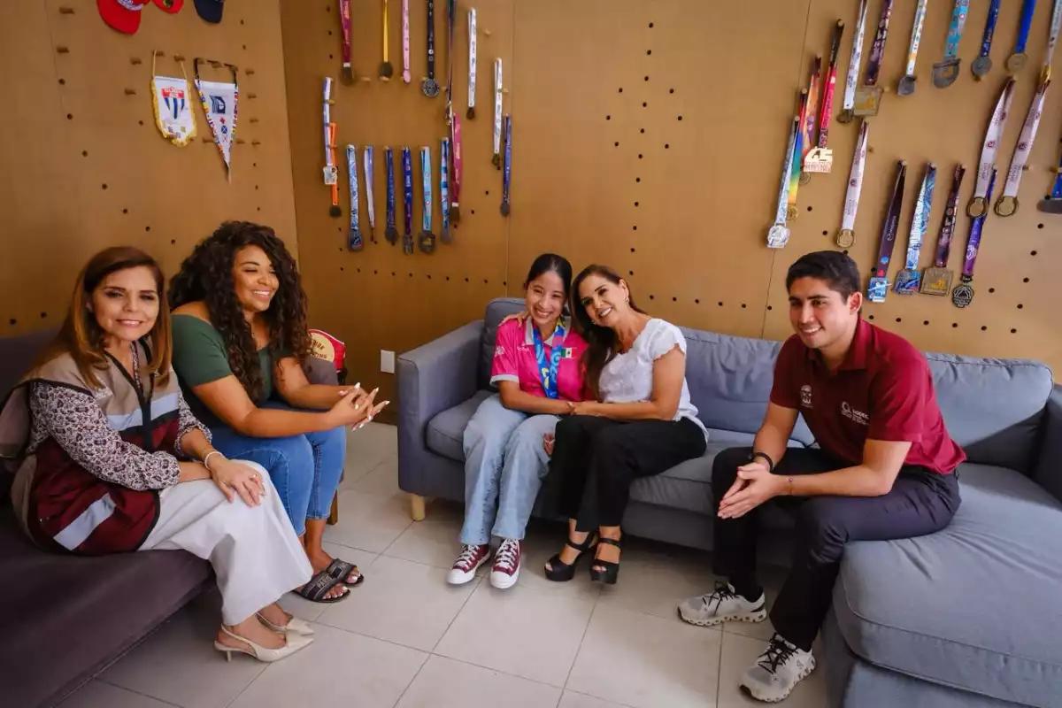 ”Siempre ha puesto el nombre de Quintana Roo muy alto”; Gobernadora felicita a Lya Sánchez por la Plata en Parapanamericanos 2025