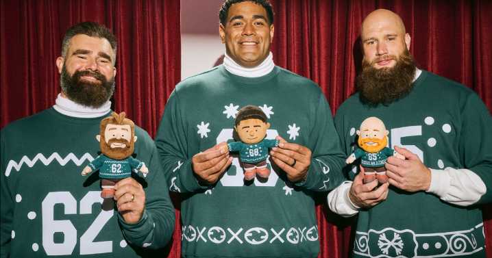 No new Philly Specials album, but you can get a stuffed Jason Kelce