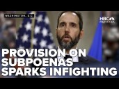 Controversial Senate provision on 'Arctic Frost' phone subpoenas sparks GOP infighting