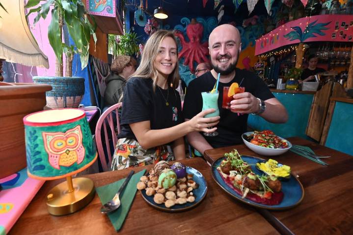'We started a vegan, gluten-free and nut-free takeaway from our home in Shrewsbury during lockdown