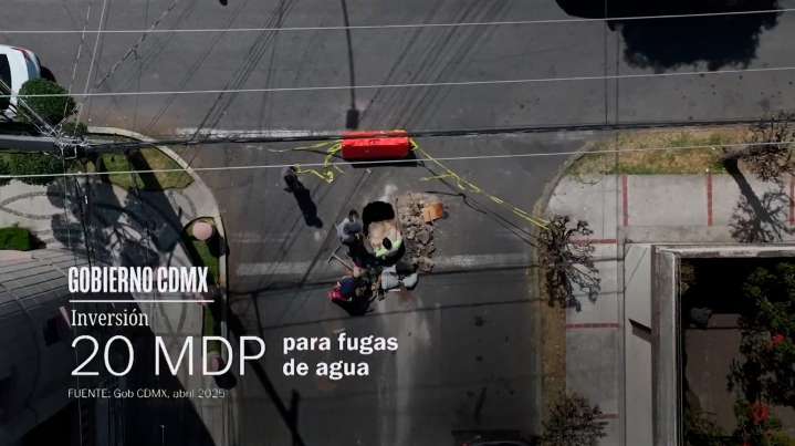 CDMX Invierte 20 Millones, Pero Cuadrillas de GAM Siguen Reparando Fugas con Palas Rotas