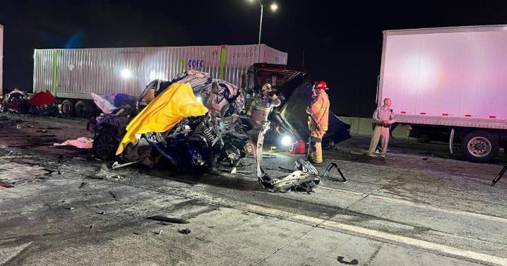 DUI semi-truck driver charged in multi vehicle crash in Ontario