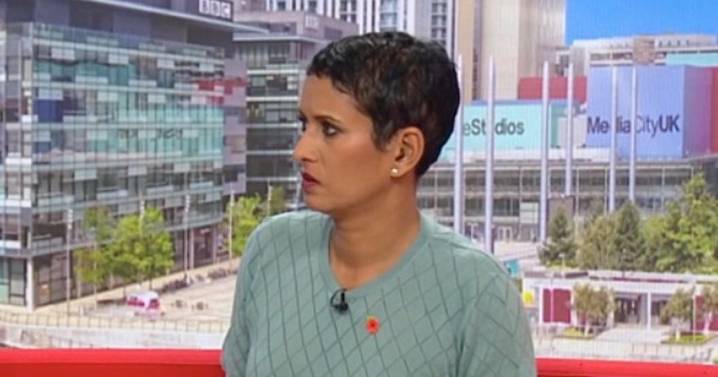 BBC Breakfast's Naga Munchetty says 'what's going on' just moments into show