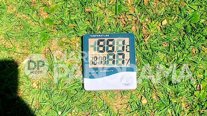 En Santiago del Estero la temperatura superó los 55 grados en una jornada extrema
