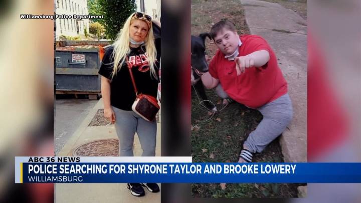 Police search for two missing women