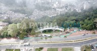 Fotos: así evoluciona el nuevo puente de cristal de Manizales, de la fábrica a la montaña; mide 56 metros