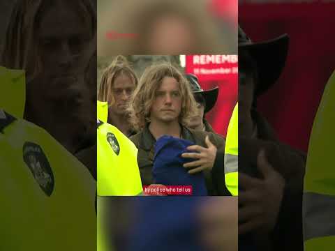 Neo-Nazis Disturb Remembrance Day Service In Melbourne