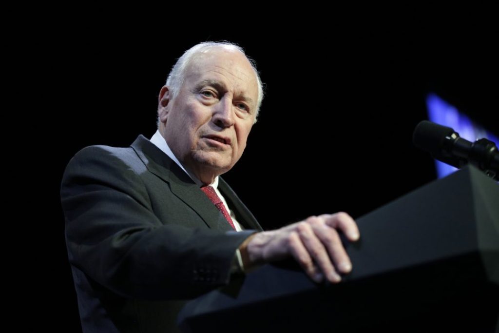 Hugo Gurdon suggests Dick Cheney's reputation largely created by 'left