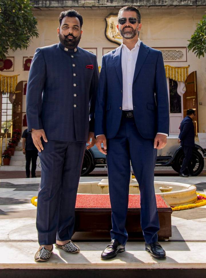 Donald Trump Jr praises Mewar rulers’ legacy during Udaipur Palace visit
