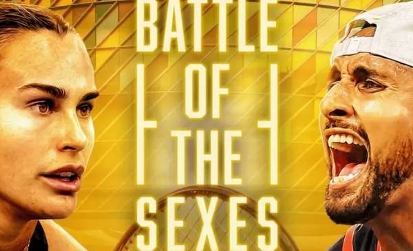 Se confirmó la fecha para la “Batalla de los sexos entre Kyrgios y Sabalenka”: las curiosas reglas