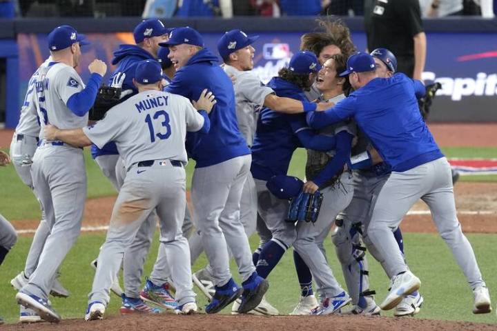 Dodgers beat Blue Jays to win back-to-back World Series titles