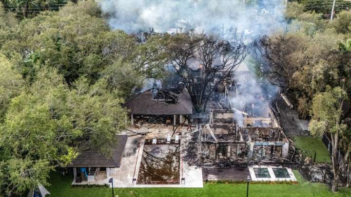 Massive fire heavily damages home owned by Miami Heat coach Erik Spoelstra