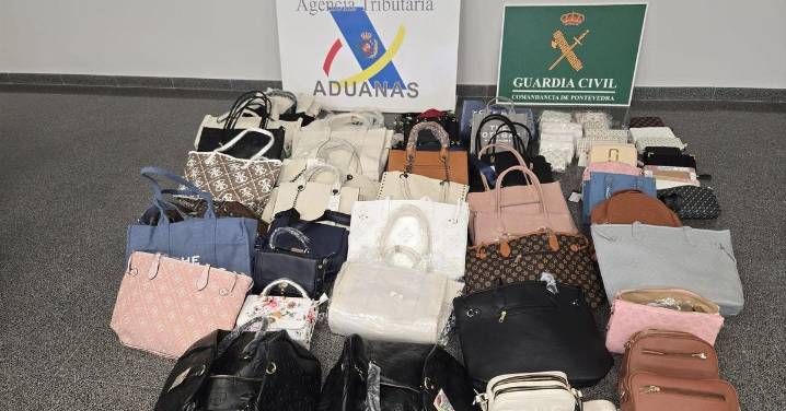 Vídeo | Interceptan 60.000 bolsos falsificados en el puerto de Vigo