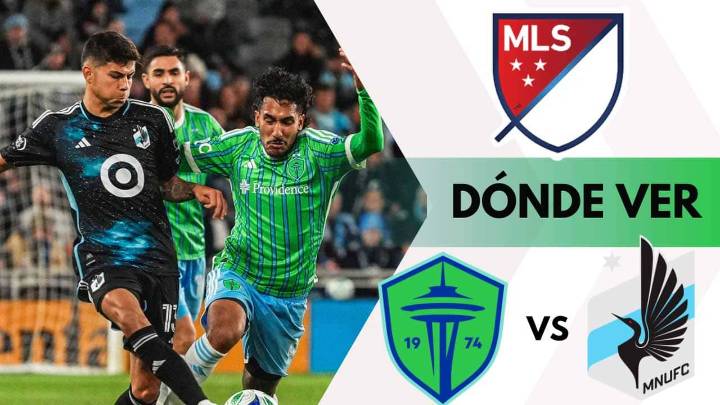 Dónde ver Seattle Sounders vs Minnesota United, playoffs de la MLS en TV y ONLINE EN VIVO