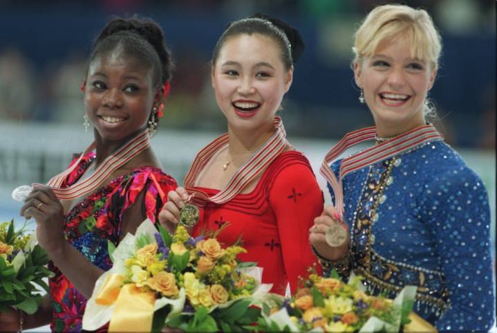Former Olympic skater Surya Bonaly says medals were stolen from home