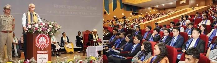 Guv urges NERIST students to build inclusive tech
