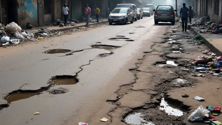 BMTC drivers want government to fix potholed roads