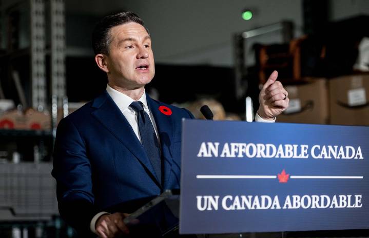 Poilievre lays out market-first opposition to Carney’s federal budget in speech