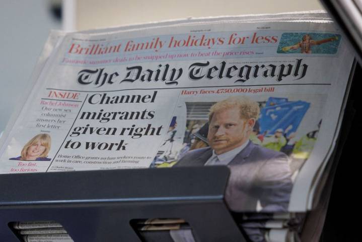 RedBird Capital withdraws bid for UK's Telegraph newspaper