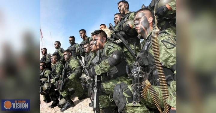 "Los Murciélagos" del ejército, Fuerza Elite, entra en acción para recuperar la paz