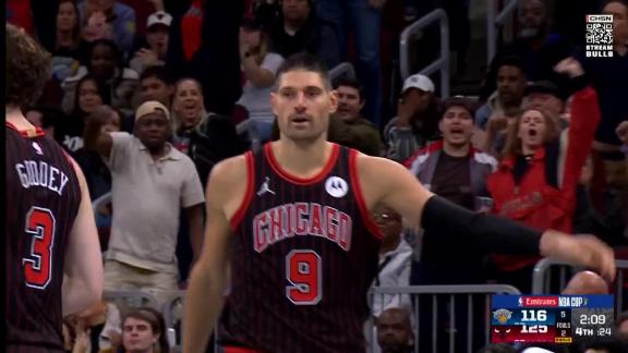 Giddey, Vucevic lead Bulls past Knicks 135-125 and a 5-0 start, their best in 29 years.