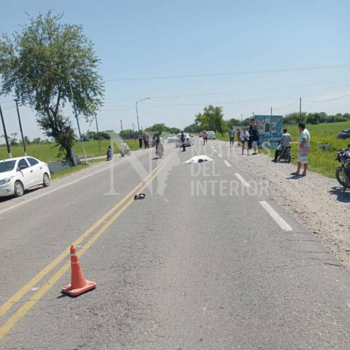 Los Sueldos: una mujer de 80 años murió atropellada en la ruta 306