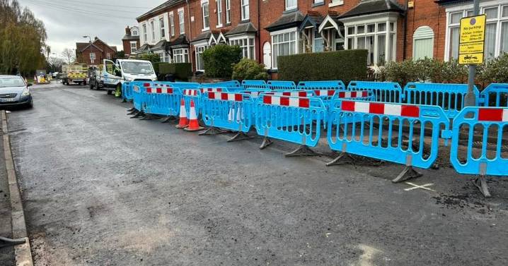 Gridlock after sinkhole causes Birmingham road closure
