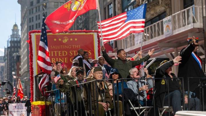 New York City’s Veterans Day Parade salutes 250 years of US military service