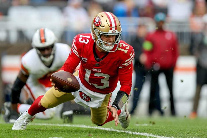 Can 49ers' Brock Purdy handle the stormy weather in Cleveland?