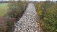 "Mountain of waste" found in English field