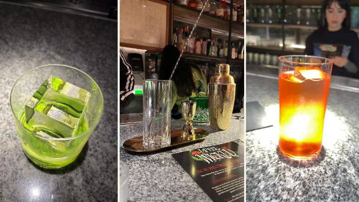 Cocteles inspirados en Wicked por el bar Long Story Short, pero que también puedes hacer en casa