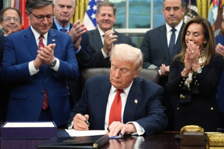 Trump signs govt funding bill, ending shutdown after a record 43