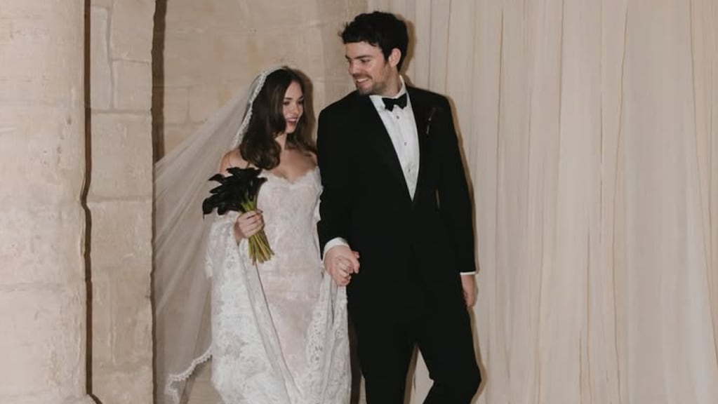 Así son los vestidos de novia que usó Stella del Carmen, la hija de Antonio Banderas y Melanie Griffith